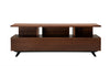 TANGO-75" CONTEMPORARY MEDIA CONSOLE IN A RICH COGNAC FINISH OVER BRAZILIAN CHERRY