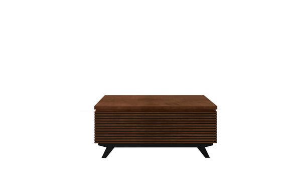 48" Cherry Wood Coffee Table Cognac Finish. TANGO-CT