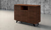 47" Cherry Wood Media/Storage Cabinet with a Cognac Finish. TANGO-ST