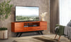 MAXWELL-78" EXOTIC MEDIA CONSOLE IN SOUTH AMERICAN IRON WOOD