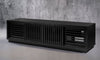 OLIVER-82" OAK MEDIA CONSOLE IN AN EBONY FINISH