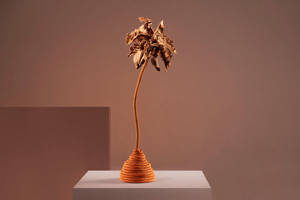 Brazilian flora through a sophisticated, modern lens; Snake Plant Medium Blue; COQ1-TER