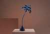 Brazilian flora through a sophisticated, modern lens; Snake Plant Medium Blue; COQ1-AZU