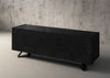 DANIELLE 86 " EBONY MEDIA CONSOLE/BUFFET