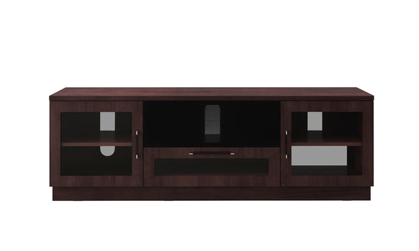 70" Contemporary Dark Brown (Wenge) Media Console FT72CCW