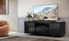 75" Black Lacquer Ebony Oak Media Console FT75FAEB