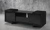 75" Black Lacquer Ebony Oak Media Console FT75FAEB