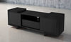 75" Black Lacquer Ebony Oak Media Console FT75FAEB