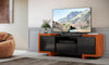 75" Black Lacquer Iron Wood Media Console FT75FAPF