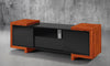 75" Black Lacquer Iron Wood Media Console FT75FAPF