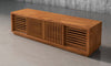 82" Warm Honey Oak Media Console FT82WS