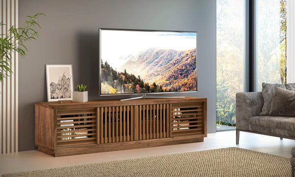 82" American Walnut  Media Console FT82WSW