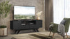 MAXWELL-78" EBONY MEDIA CONSOLE IN AMERICAN RED OAK