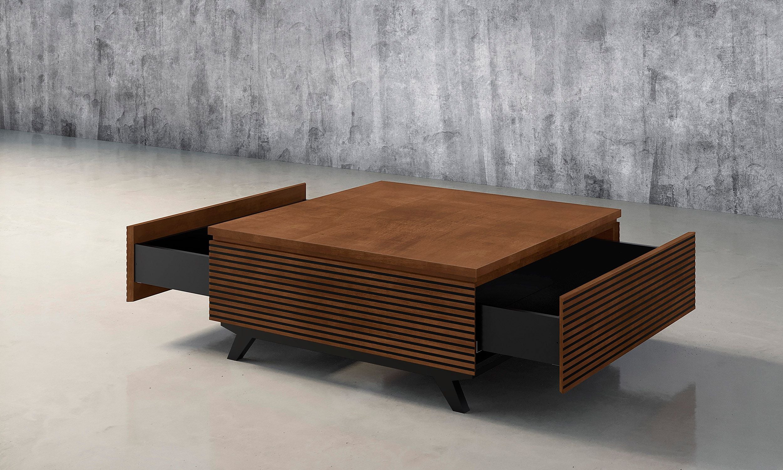 Modern Coffee Table in Solid Cherry Wood | Furnitech