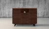 47" Cherry Wood Media/Storage Cabinet with a Cognac Finish. TANGO-ST