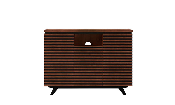 47" Cherry Wood Media/Storage Cabinet with a Cognac Finish. TANGO-ST