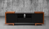 75" Black Lacquer Oak Media Console FT75FA