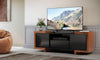 75" Black Lacquer Oak Media Console FT75FA