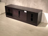 70" Contemporary Dark Brown (Wenge) Media Console FT72CCW