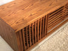 82" Warm Honey Oak Media Console FT82WS