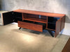 78" Stunning Mid-Century Modern Iron Wood Media Console FT78PF