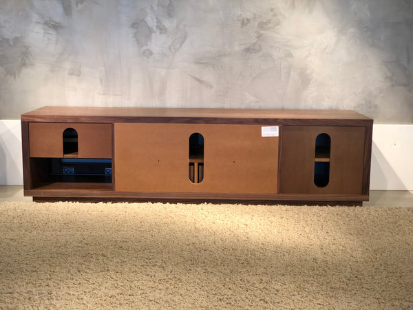 82" American Walnut  Media Console FT82WSW