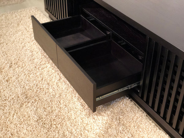 82" Ebony Oak Media Console FT82WSEB